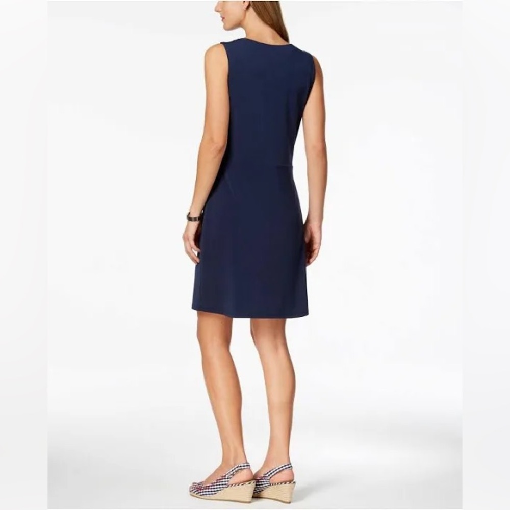 Charter Club Ruffle Shift Dress - Picture 2 of 4